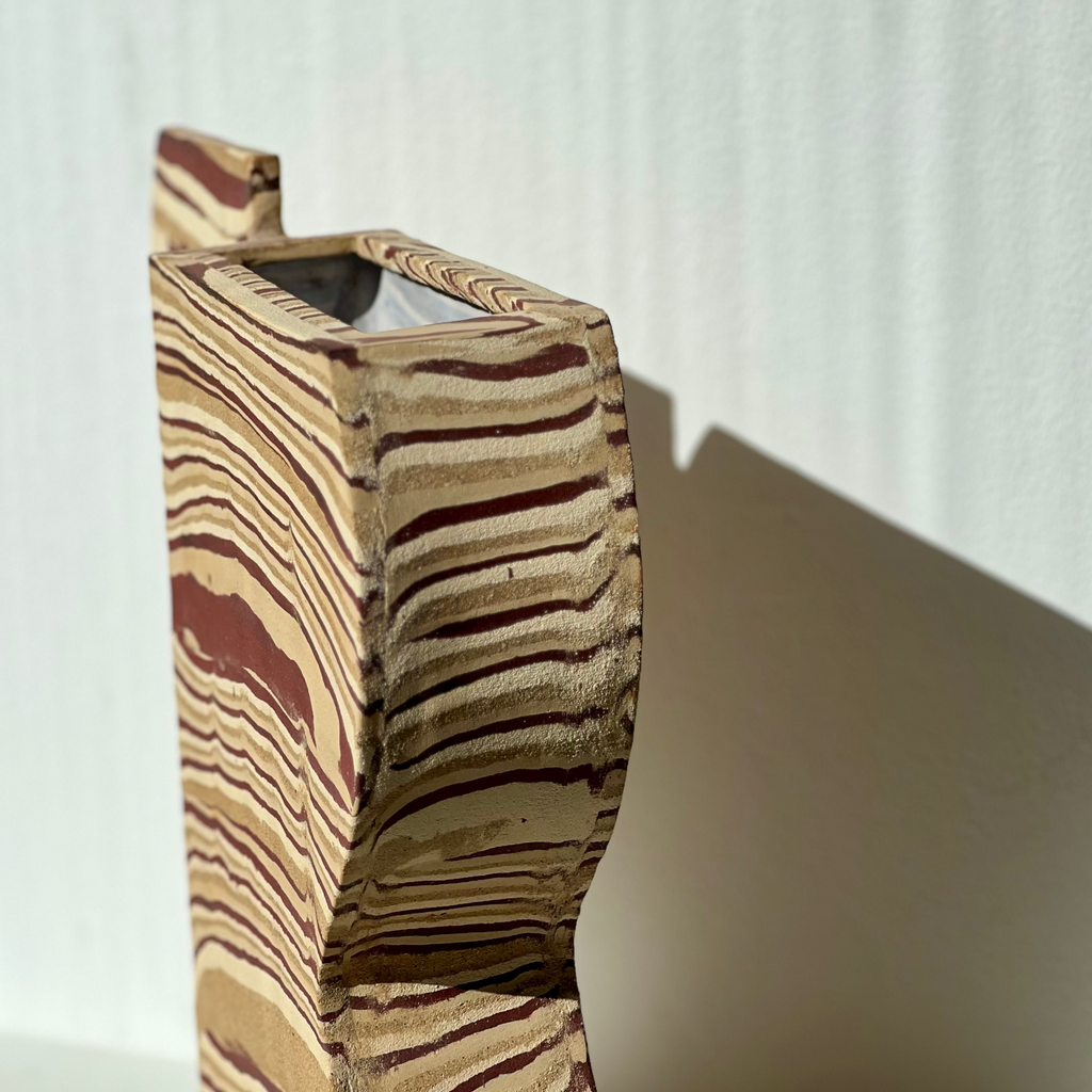 Vase Auguste terre mêlée