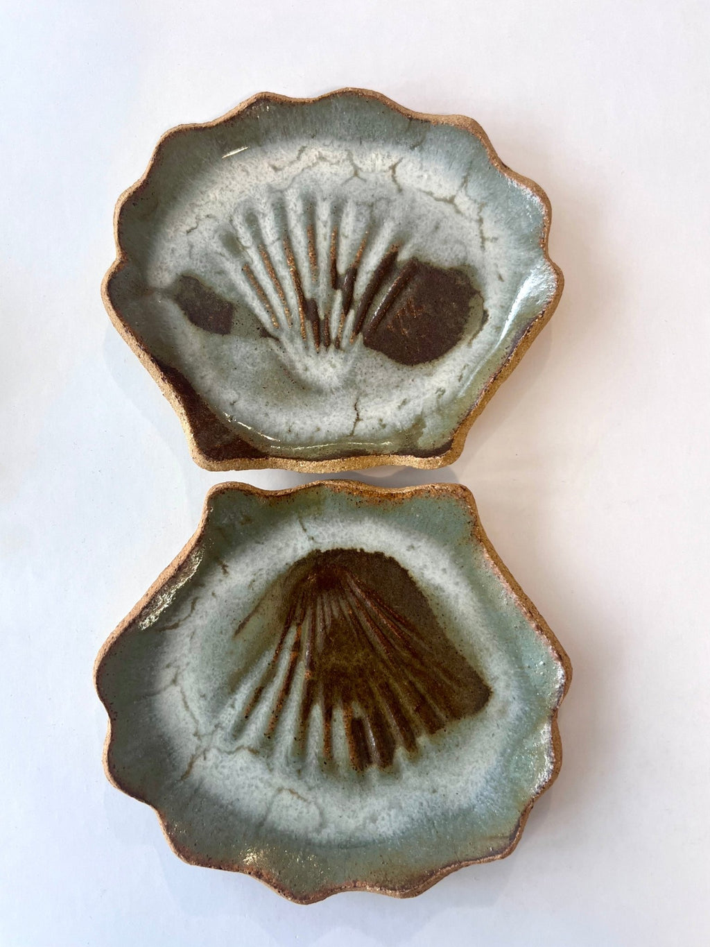 Assiette à dessert Cap Canaille ocre (lot de 4 et 6) - Fille de Lune
