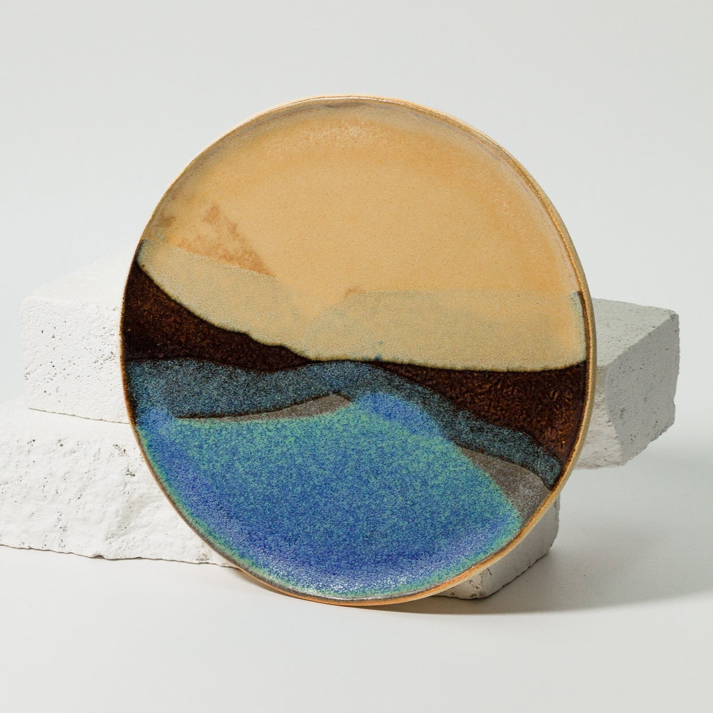 Assiette à dessert DUNE (lot de 4) - Fille de Lune