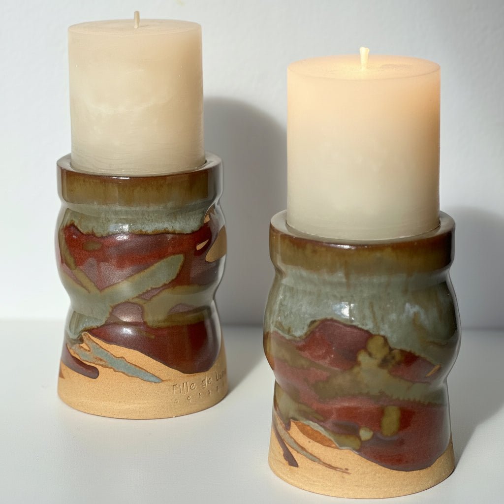 Bougeoir lot de 2 - Fille de Lune