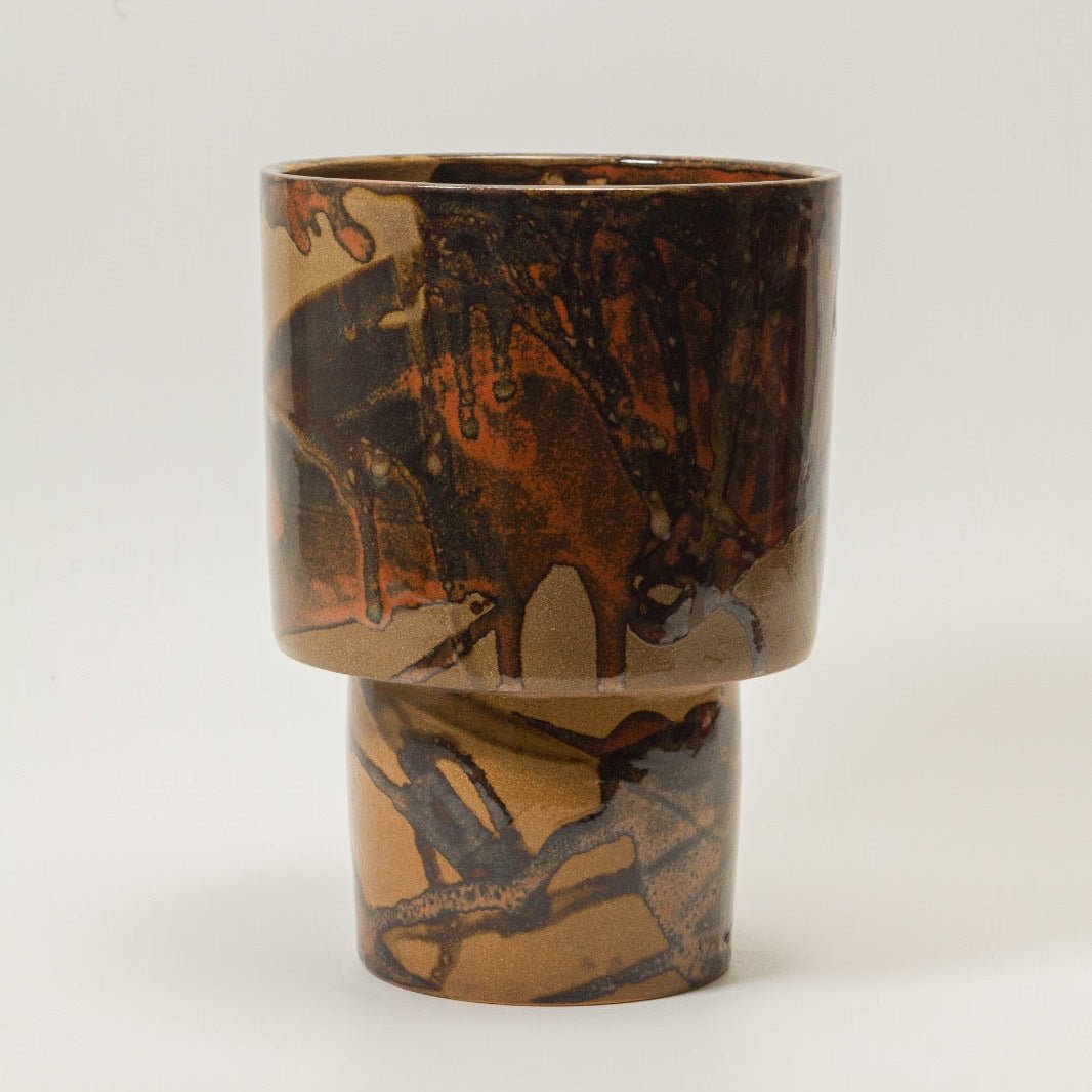 Cache pot grand format - Fille de Lune