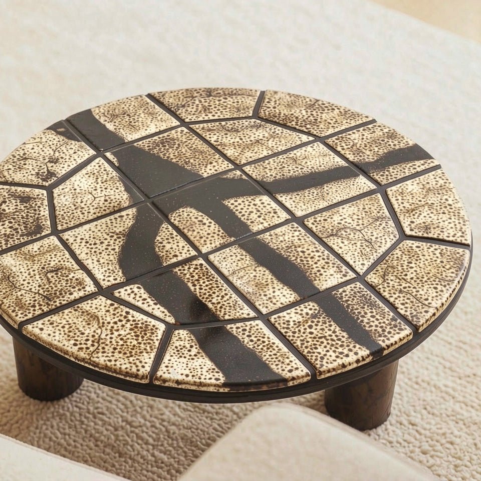 Table basse Tortue - Fille de Lune