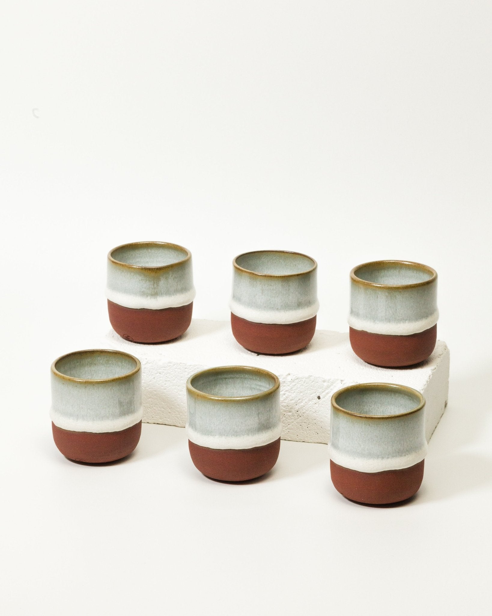 Tasse à café collection beige (lot de 2,4 et 6) - Fille de Lune