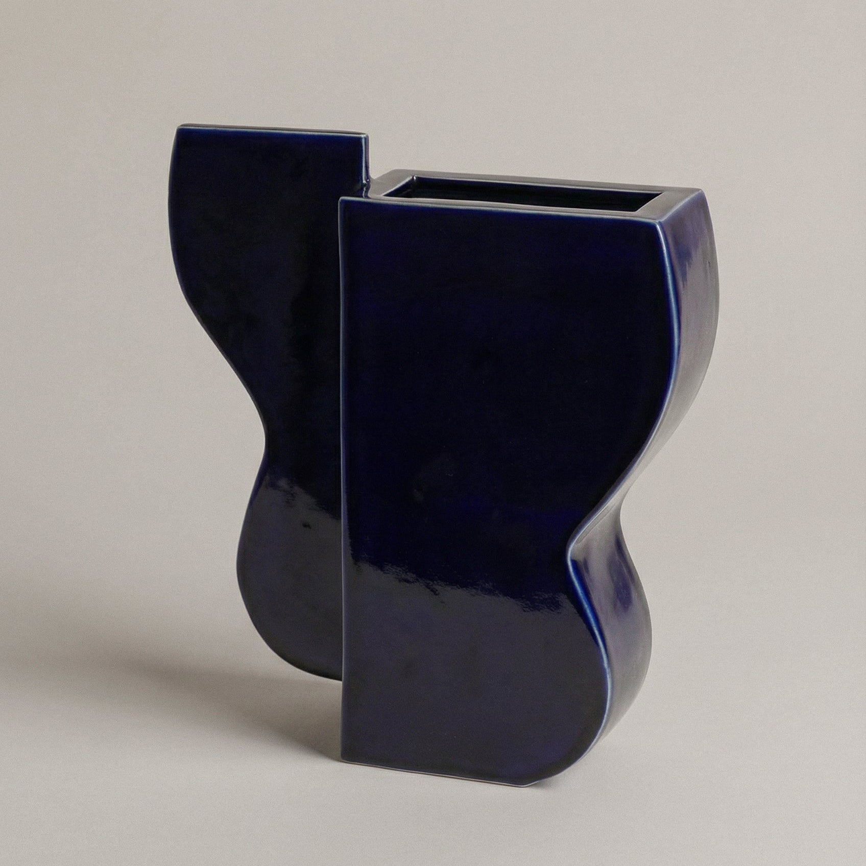 Vase Auguste bleu cobalt - Fille de Lune