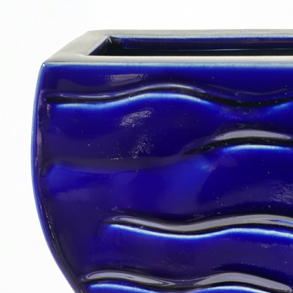 Vase Auguste bleu cobalt - Fille de Lune