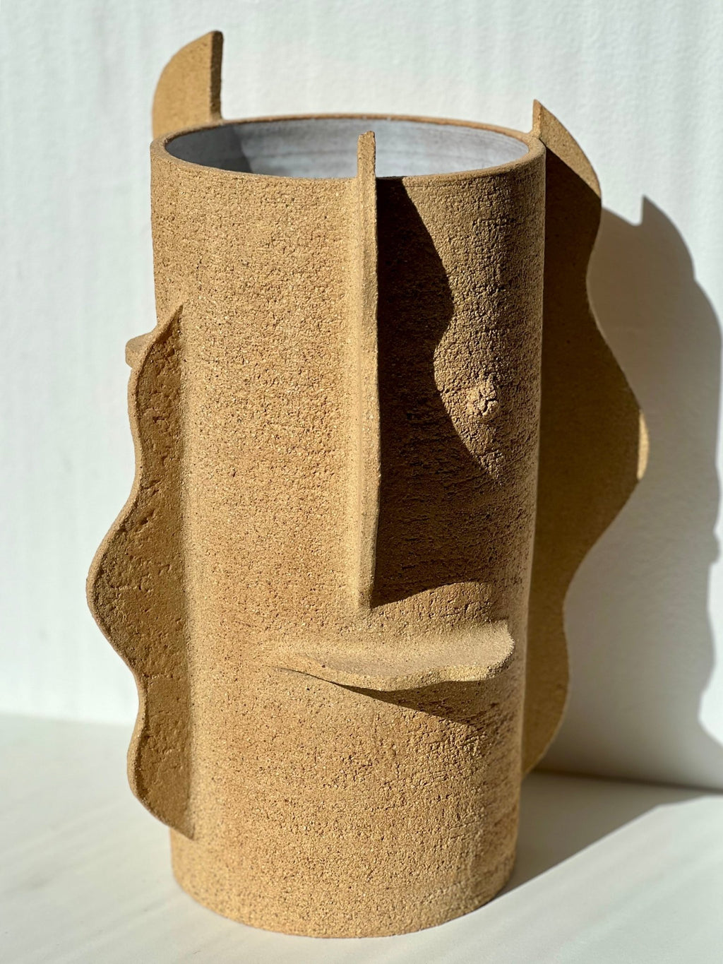 Vase Canopée couleur sable - Fille de Lune