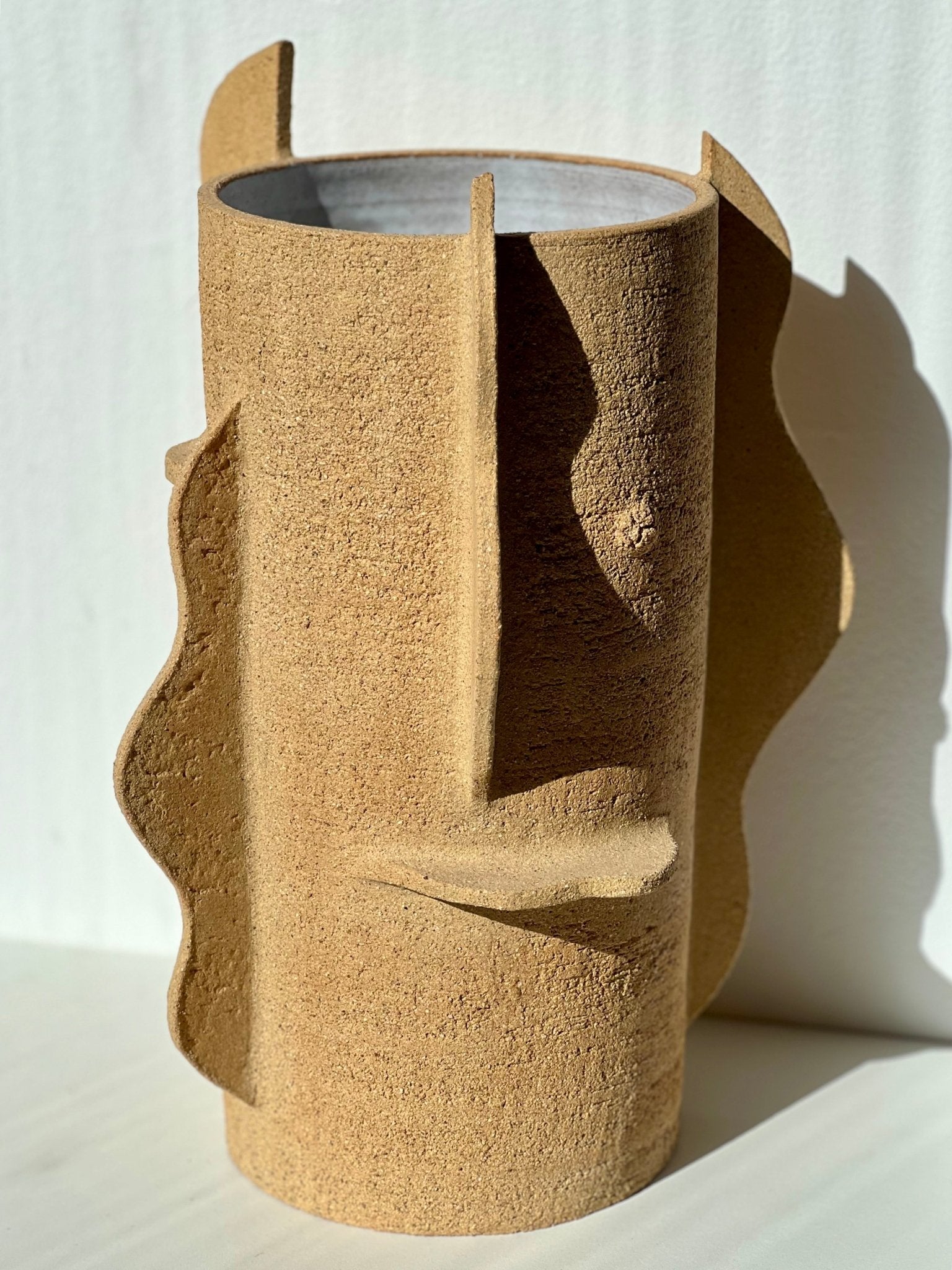 Vase Canopée couleur sable - Fille de Lune