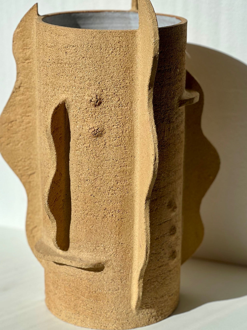 Vase Canopée couleur sable - Fille de Lune