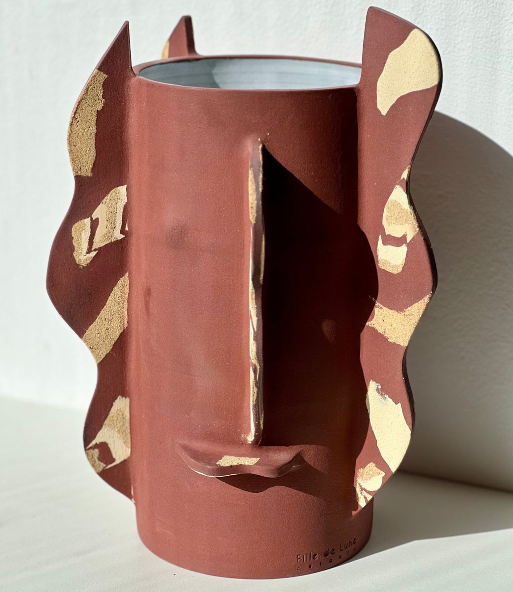 Vase Canopée terres mêlées - Fille de Lune