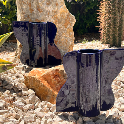 Vase Vague bleu