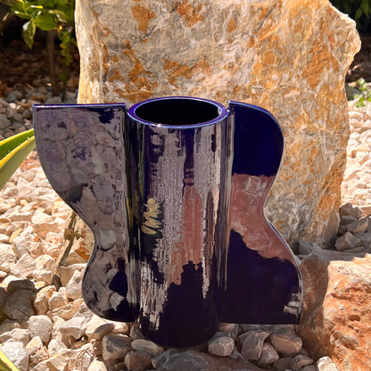 Vase Vague bleu